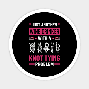 Wine Drinker Knot Tying Magnet